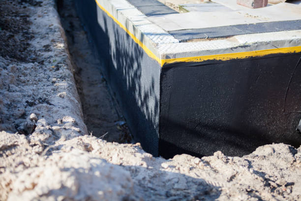 Professional Crawl Space Encapsulation technician working in Saugatuck, MI